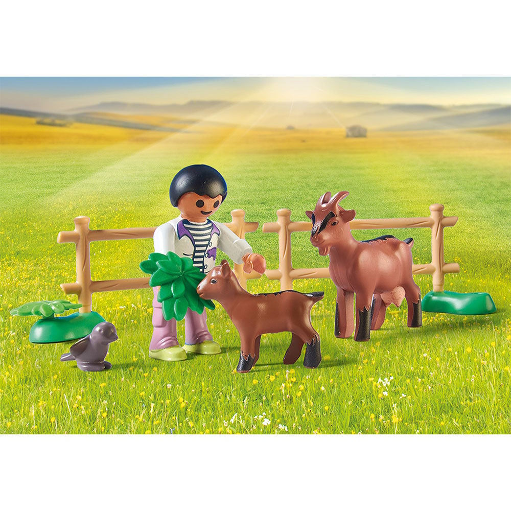 Playmobil - Tractor Cu Remorca Si Cisterna De Apa - 4 | YEO