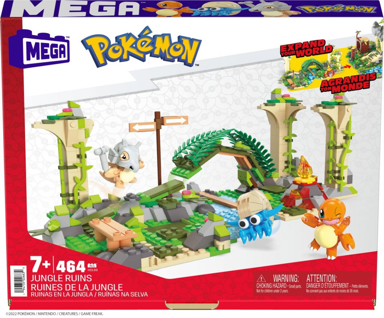 Pokemon Mega Construx Ruinele Junglei - 1 | YEO