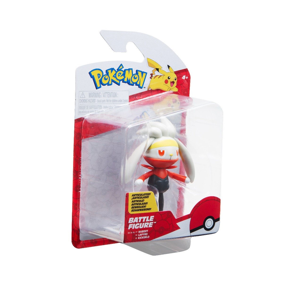 Pokemon - Pachet cu o figurina de actiune, Raboot - 3 | YEO