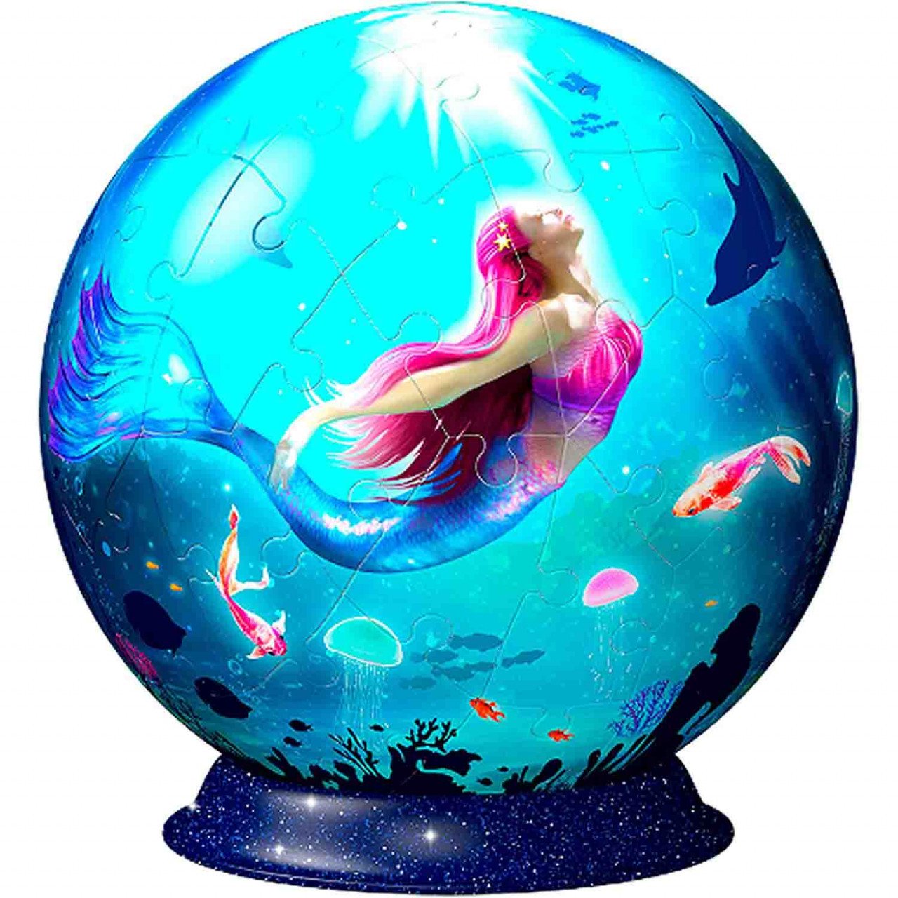 Puzzle 3D Sirena, 72 Piese - 1 | YEO