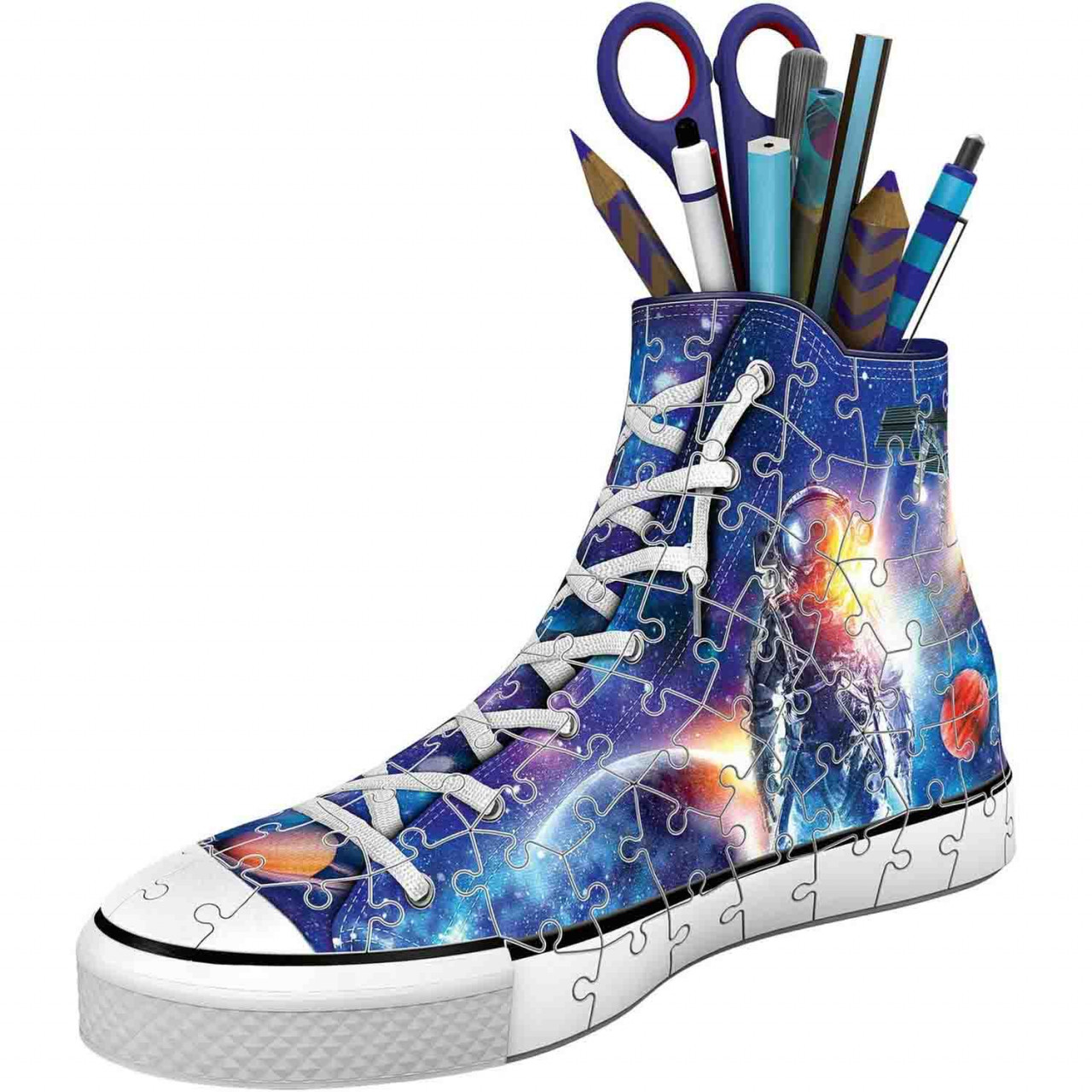 Puzzle 3D Suport Pixuri Sneaker Astronaut, 108 Piese - 1 | YEO