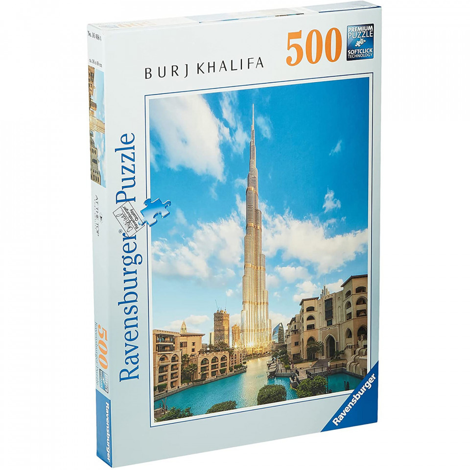 Puzzle Burj Khalifa Dubai, 500 Piese - 1 | YEO