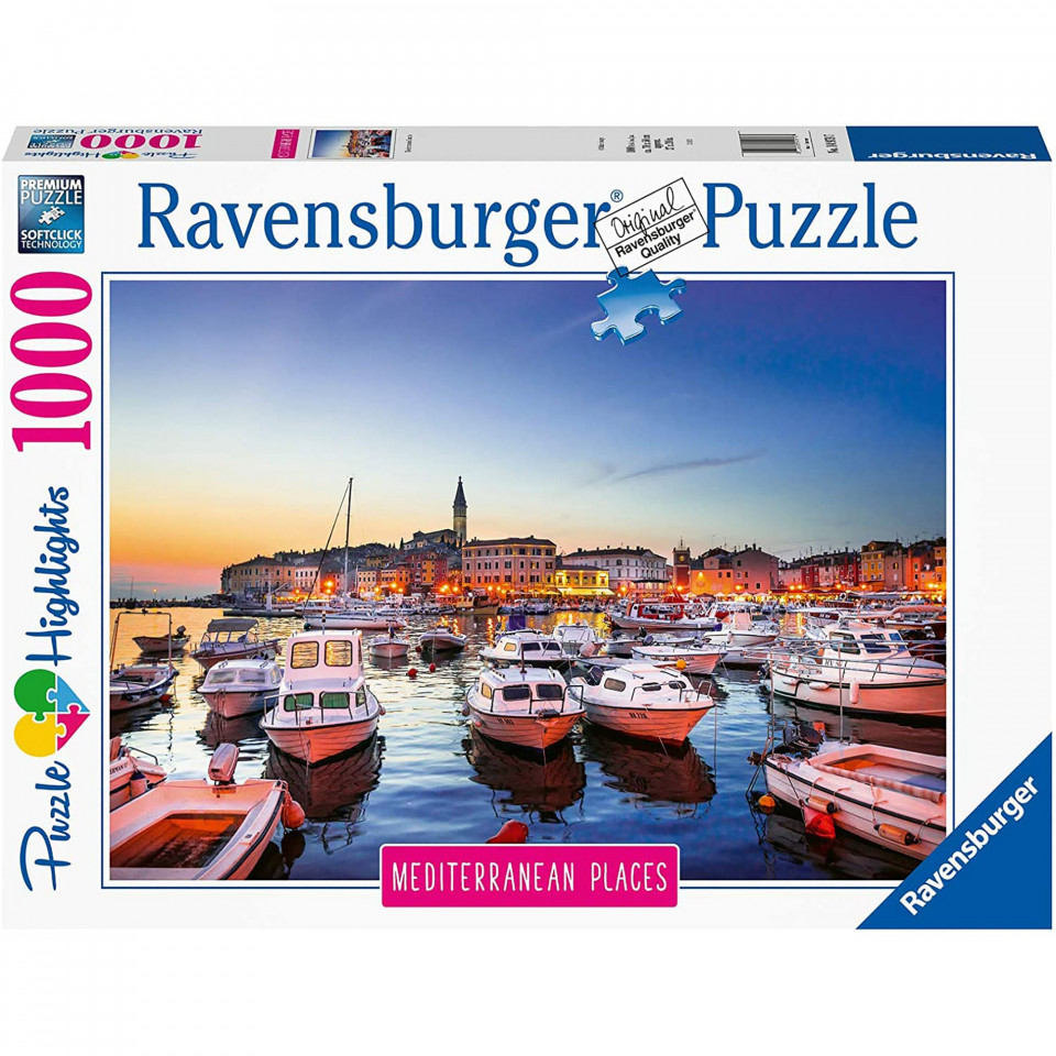 Puzzle Croatia Mediteraneana, 1000 Piese