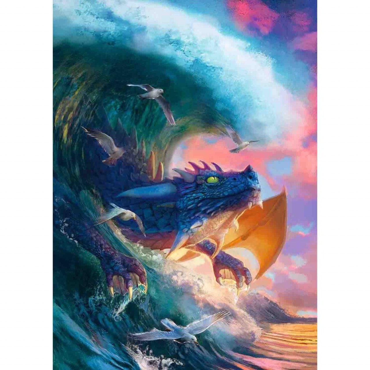 Puzzle Cursa Dragonului, 1000 Piese - 1 | YEO