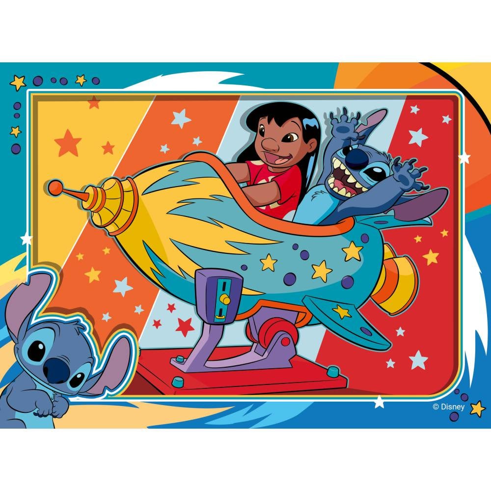 Puzzle Disney Stitch 12 16 20 24 piese