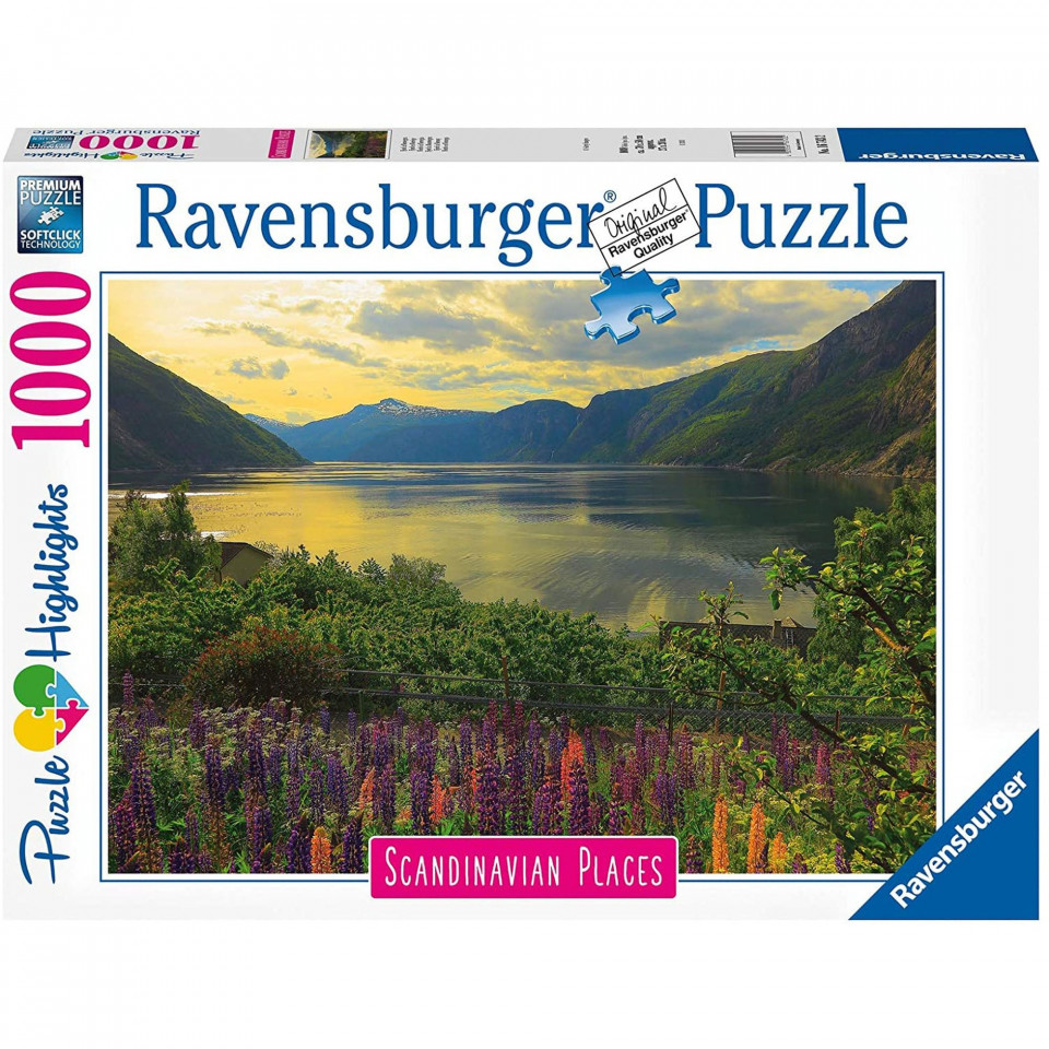 Puzzle Fiord Norvegia, 1000 Piese - 3 | YEO