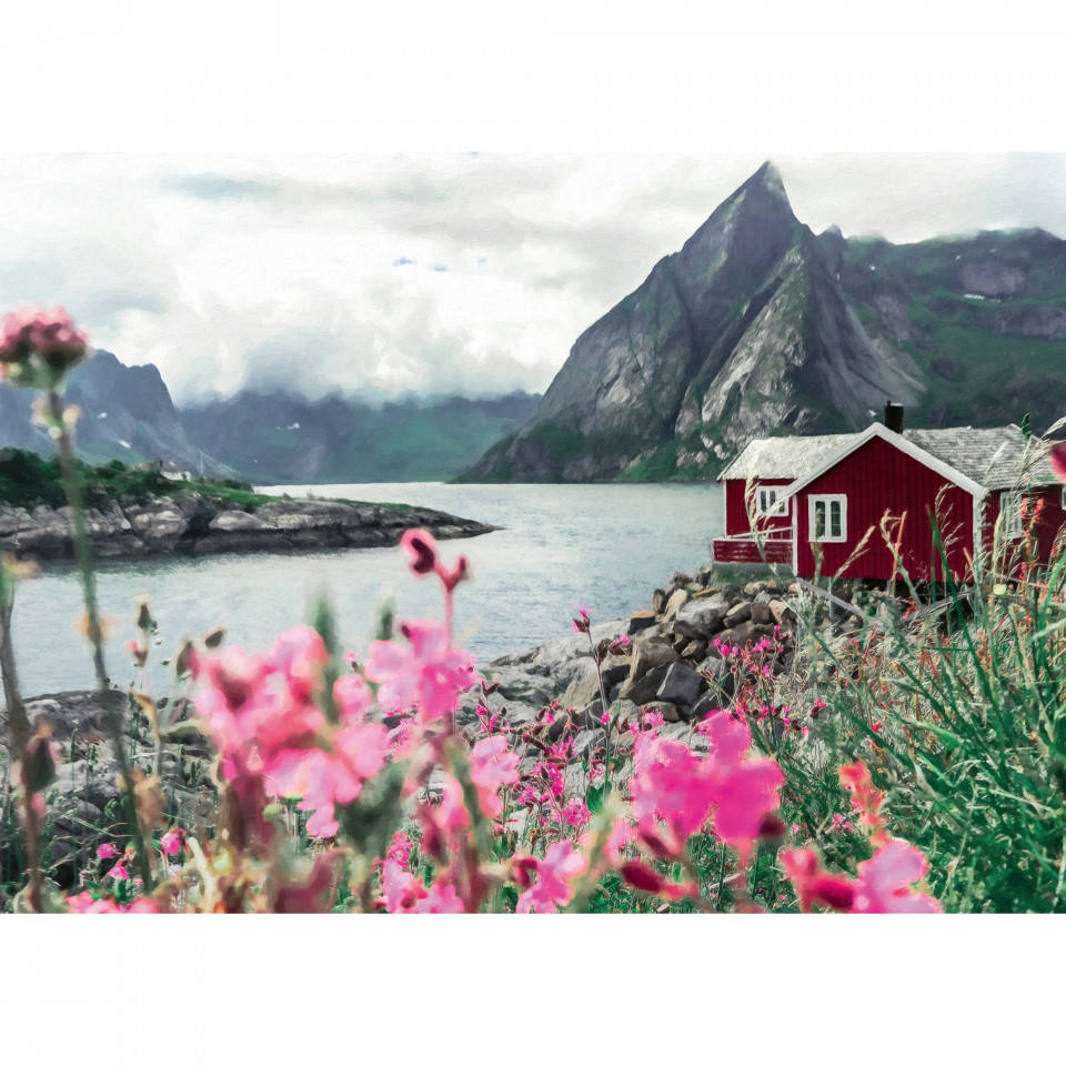 Puzzle Lofoten Norvegia, 1000 Piese