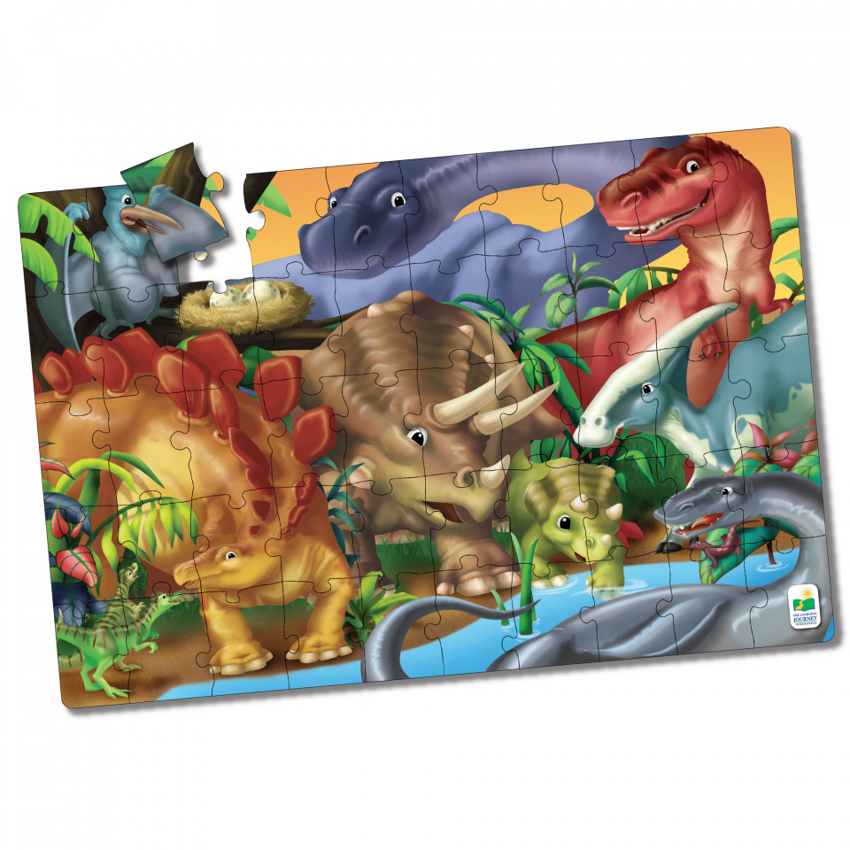 Puzzle Mare De Podea - Dinozauri - 2 | YEO