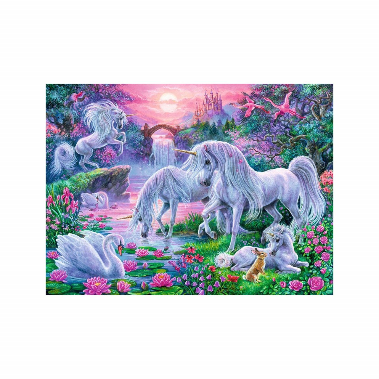 Puzzle Unicorni La Apus, 150 Piese - 1 | YEO