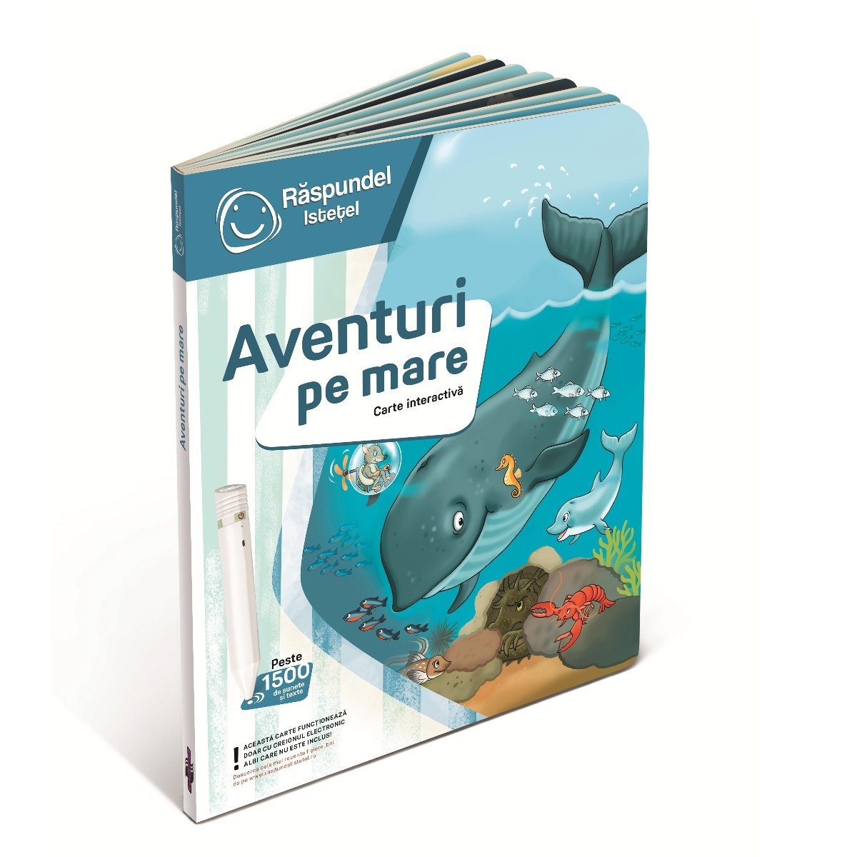 Raspundel Istetel, carte Aventuri pe mare - 1 | YEO