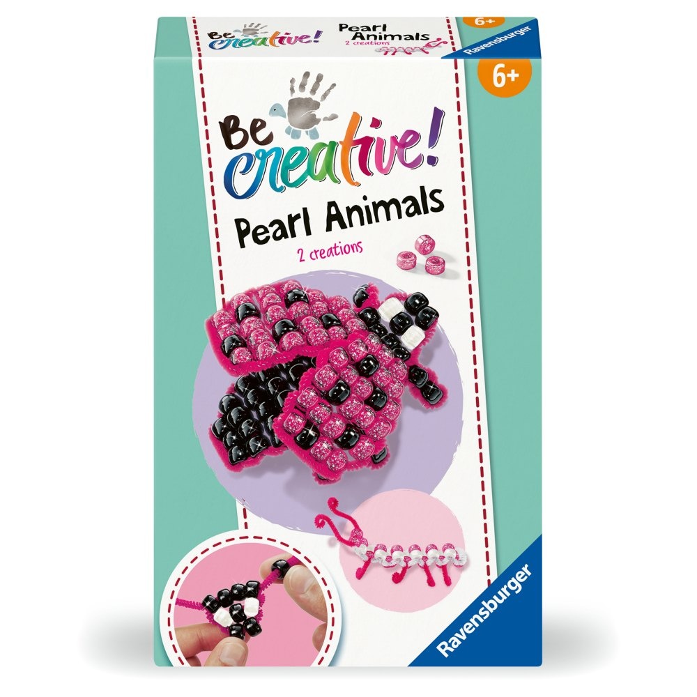 Ravensburger - Be Creative Set mini de creatie din perle gargarita si larva - 2 | YEO