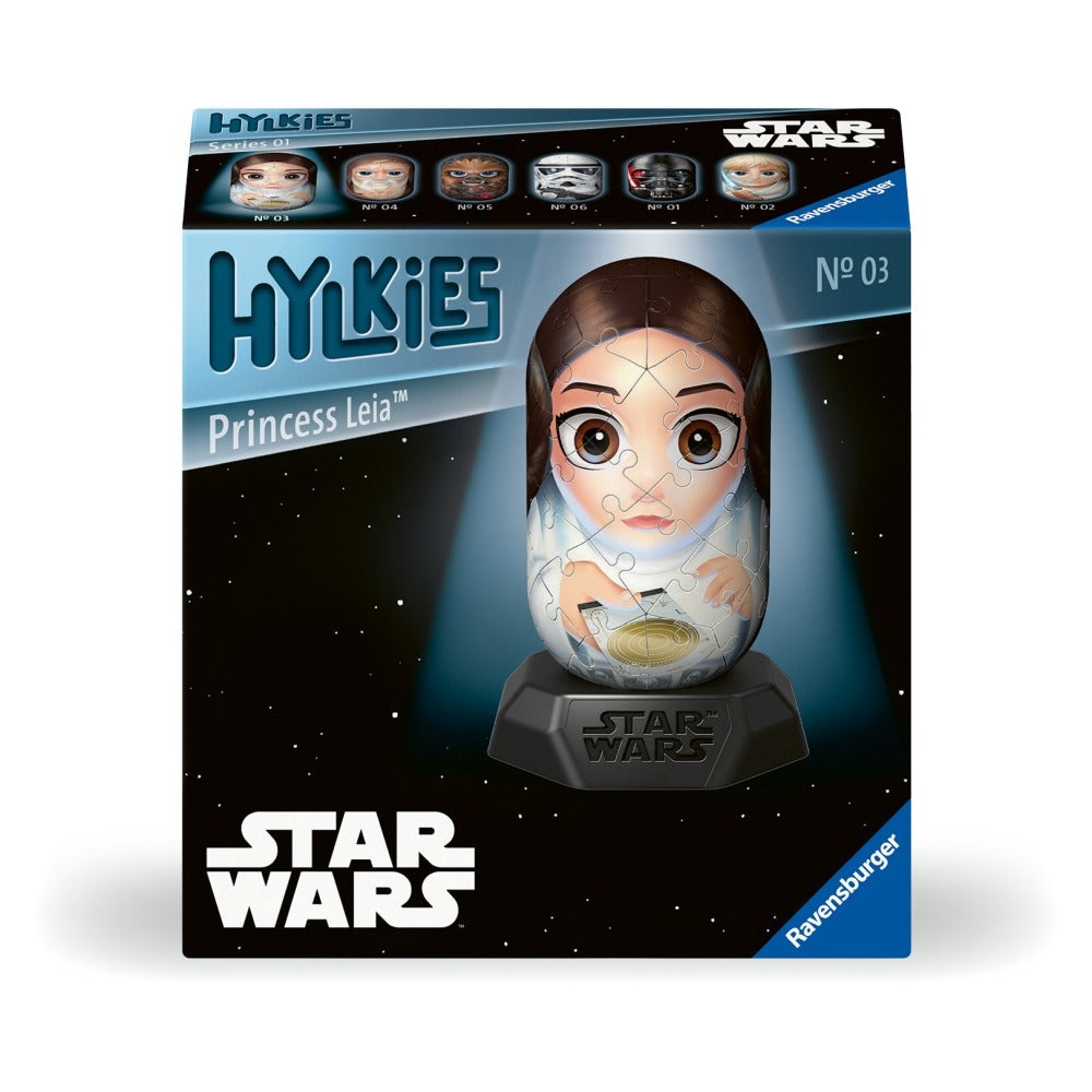 Ravensburger - Puzzle 3D Hylkies Star Wars printesa Leia 54 piese - 2 | YEO