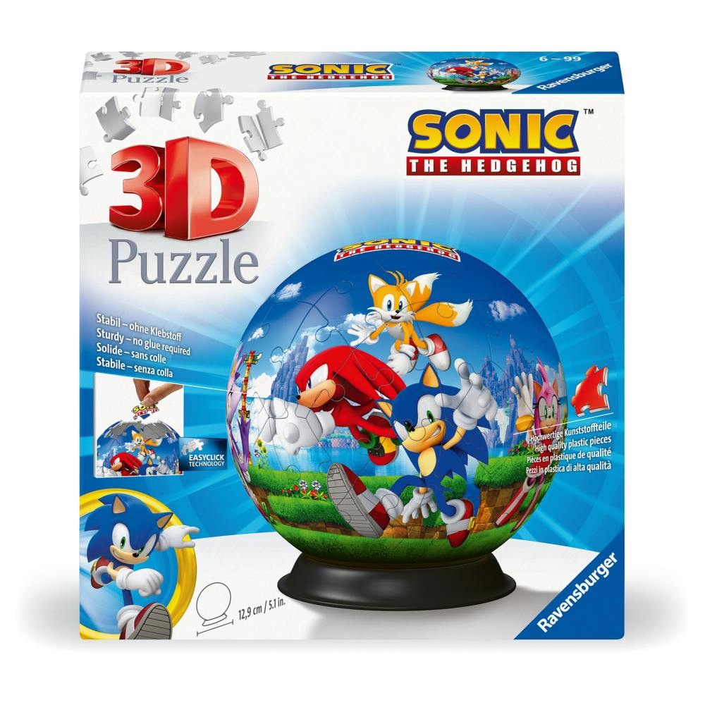 Ravensburger - Puzzle 3D Sonic 72 piese - 2 | YEO