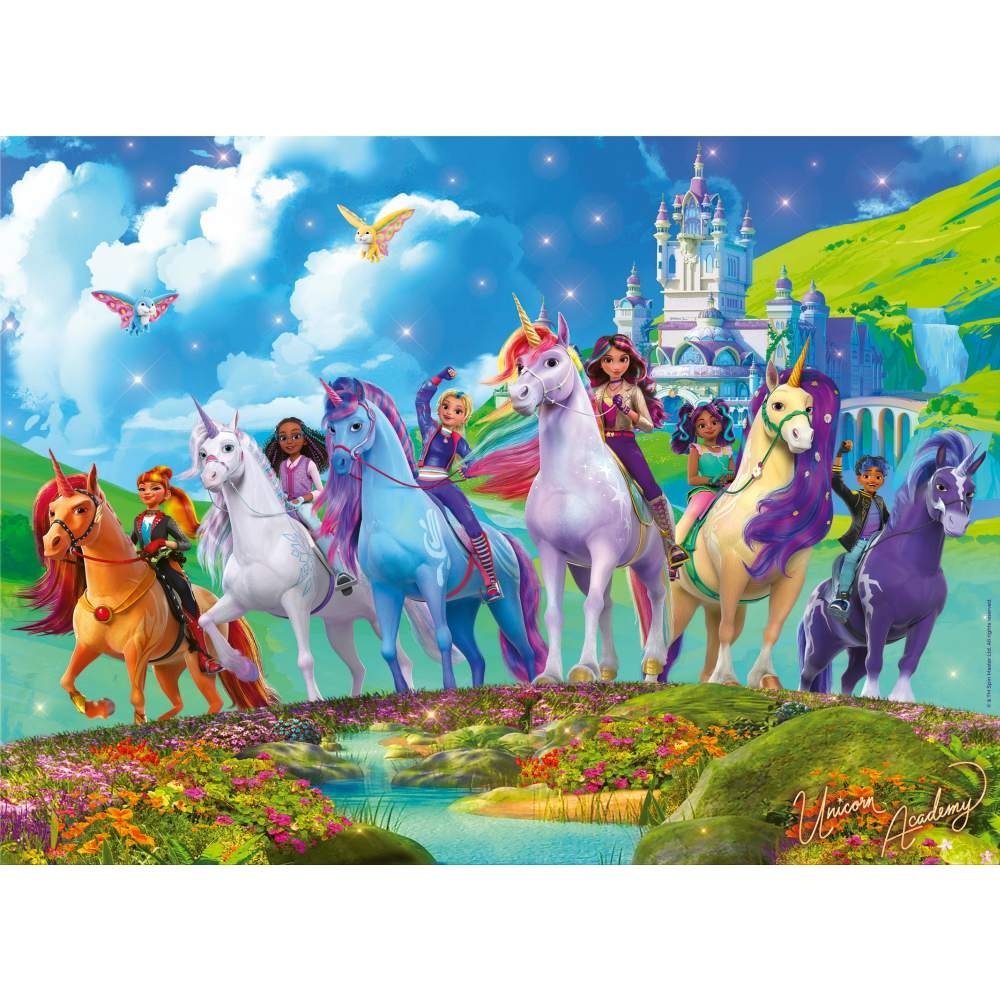 Ravensburger - Puzzle Academia Unicornilor 200 piese XXL - 2 | YEO