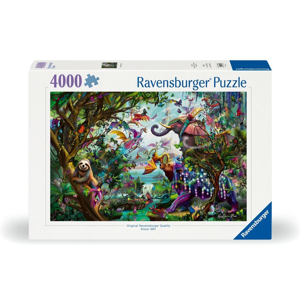 Ravensburger - Puzzle animale tropicale 4000 piese