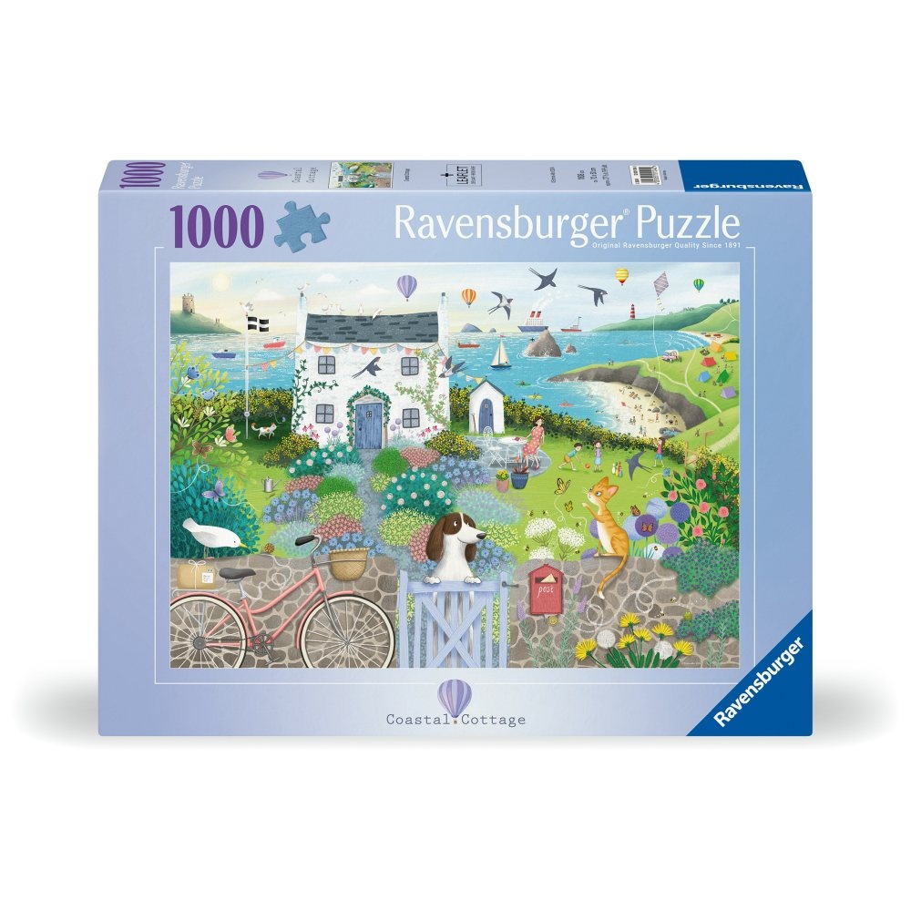 Ravensburger - Puzzle cabana pe coasta 1000 piese