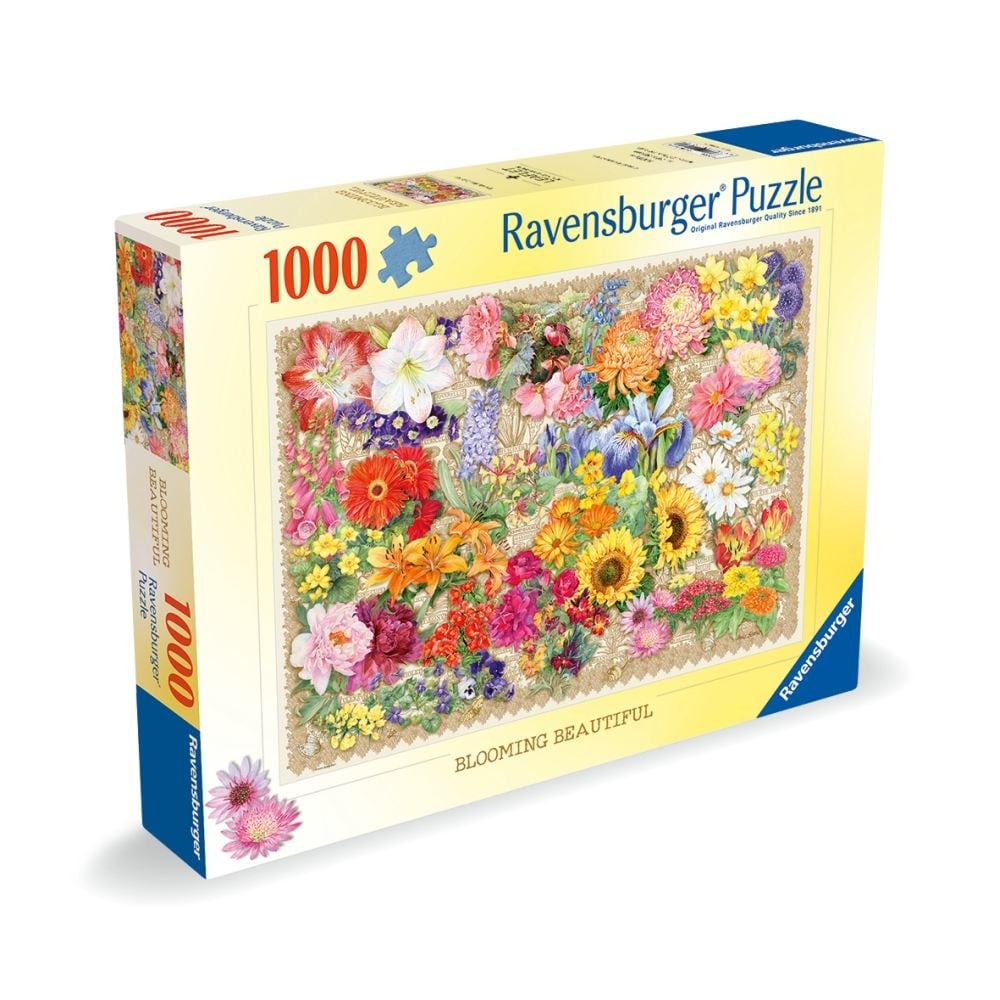 Ravensburger - Puzzle flori 1000 piese design nou