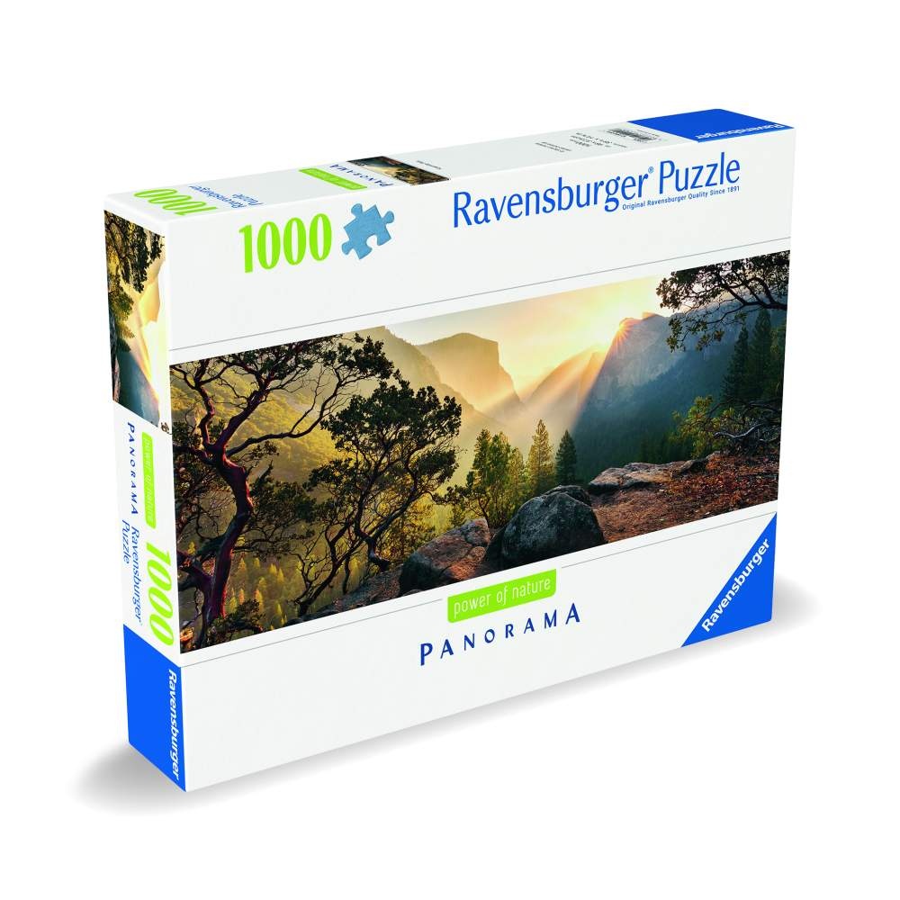 Ravensburger - Puzzle panorama parcul Yosemite 1000 piese design nou - 1 | YEO