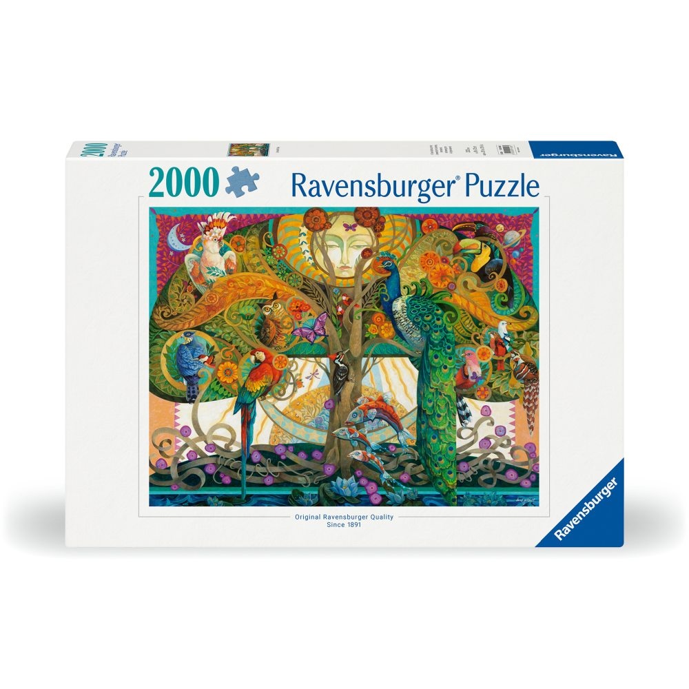 Ravensburger - Puzzle pasari 2000 piese - 2 | YEO