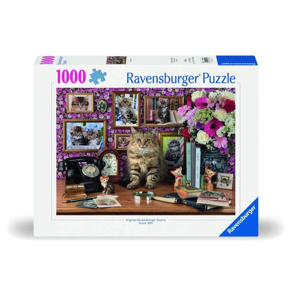 Ravensburger - Puzzle pisicuta draguta 1000 piese design nou