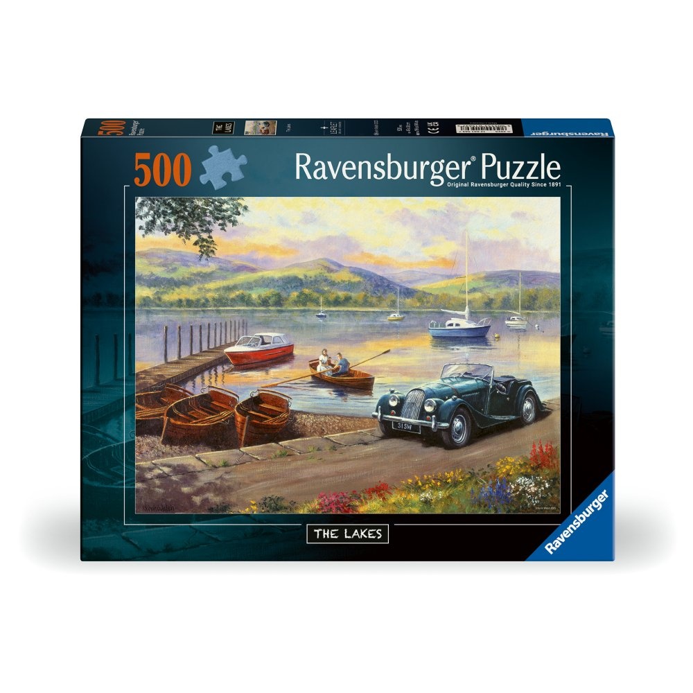 Ravensburger - Puzzle popas la lac 500 piese - 1 | YEO