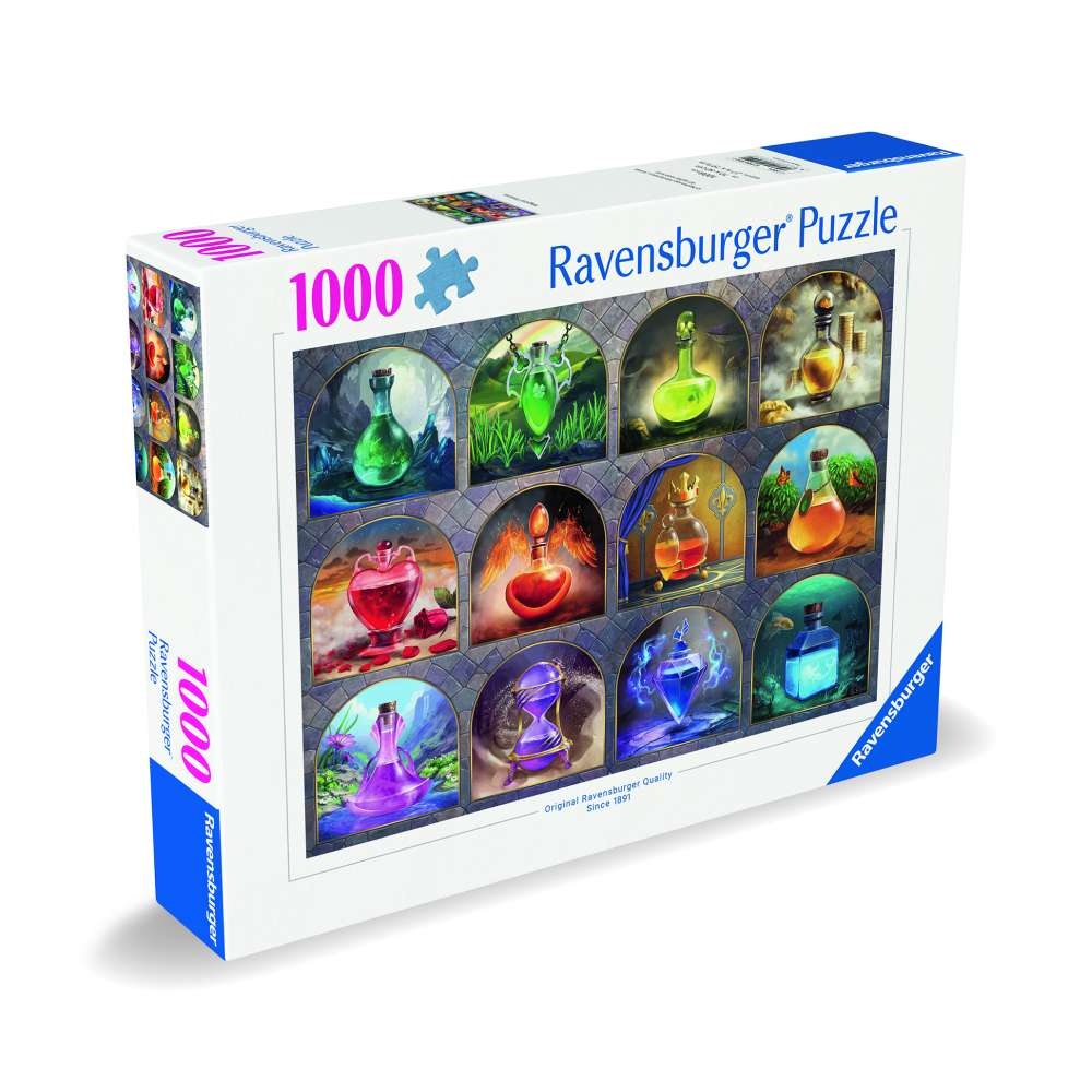 Ravensburger - Puzzle potiuni 1000 piese design nou - 1 | YEO