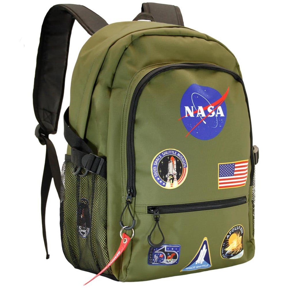 Rucsac NASA Fan Fight Khaki, 31x44x18 cm