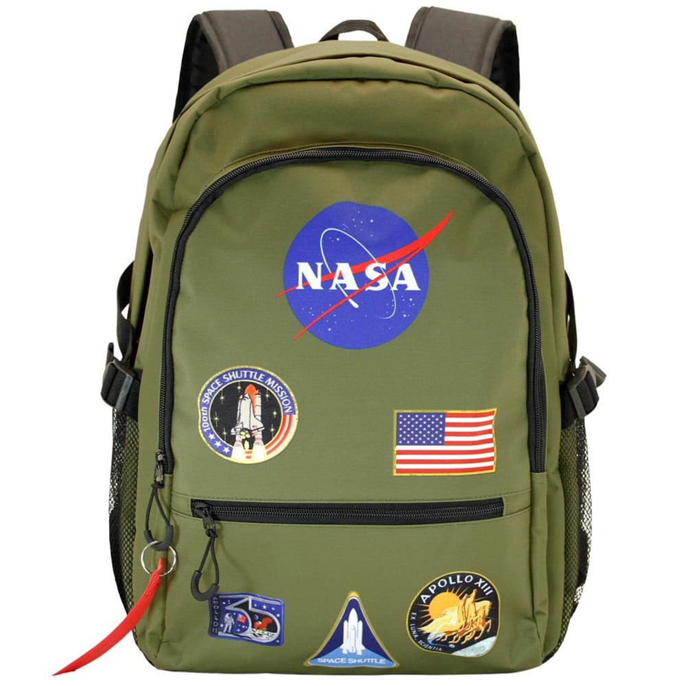 Rucsac NASA Fan Fight Khaki, 31x44x18 cm - 2 | YEO