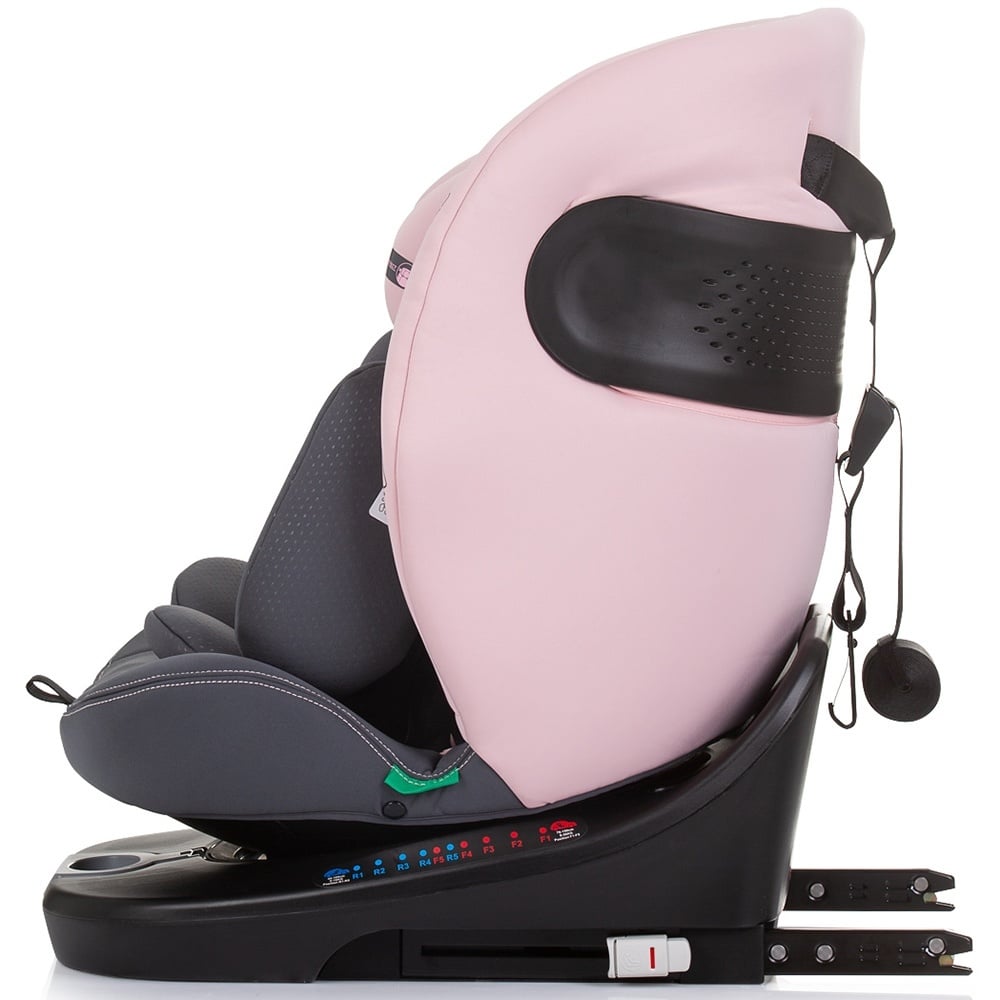 Scaun auto Chipolino Motion I-Size 40-150 cm flamingo cu sistem Isofix - 3 | YEO