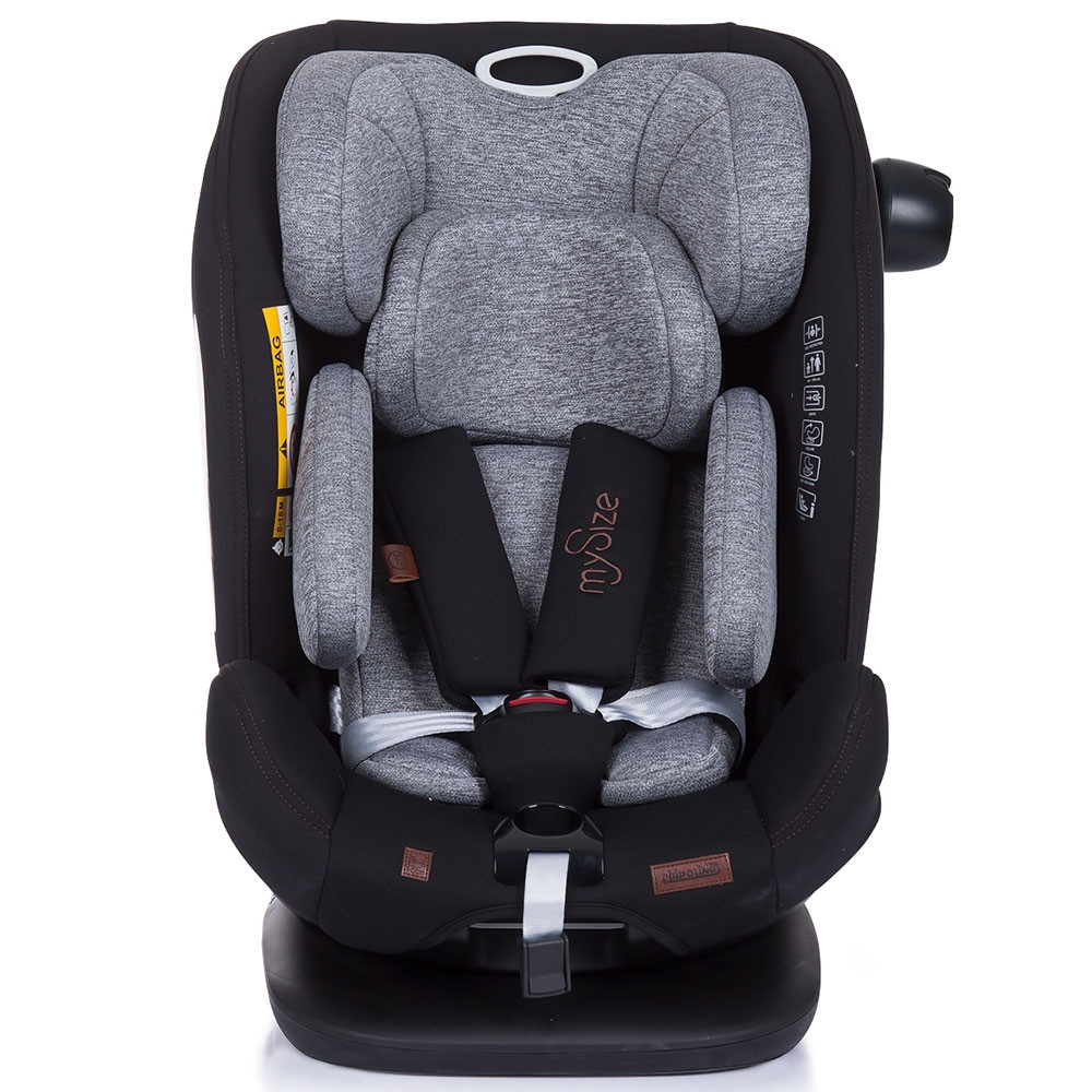 Scaun auto Chipolino My Size 0-36 kg I-Size 40-150 cm platinum cu sistem Isofix - 1 | YEO