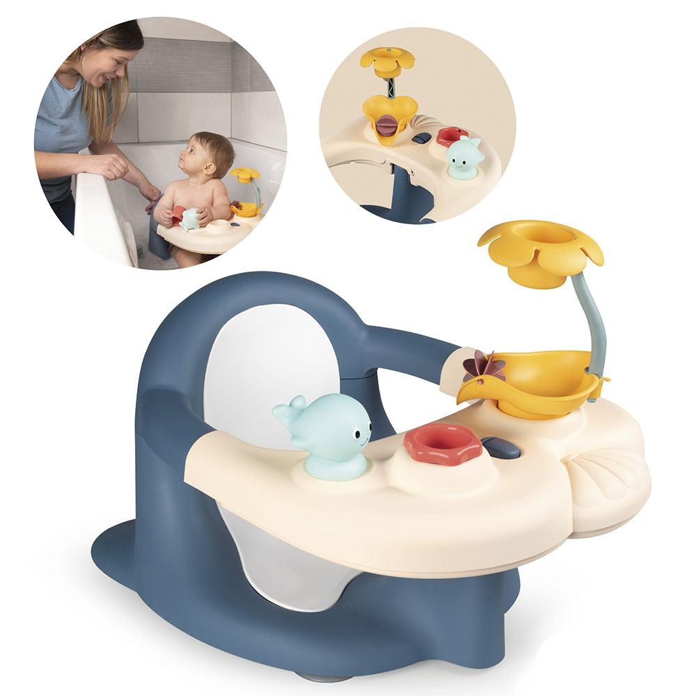 Scaun de baie Smoby Baby Bath Time albastru - 1 | YEO