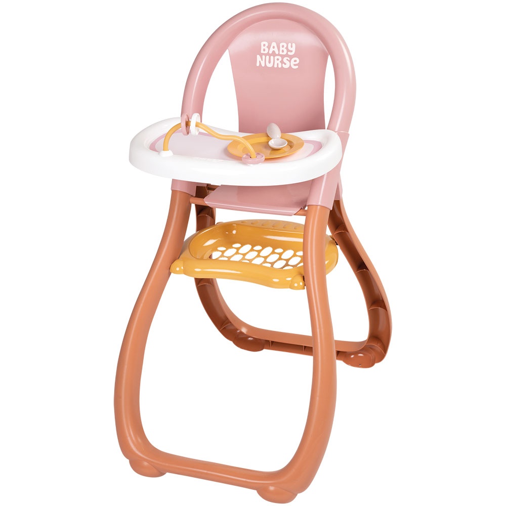 Scaun de masa pentru papusa Smoby Baby Nurse Highchair