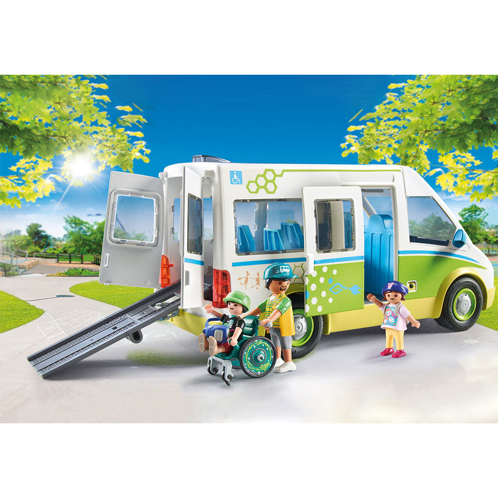 Set de joaca Playmobil Autobuz Scolar De La Oras - 1 | YEO