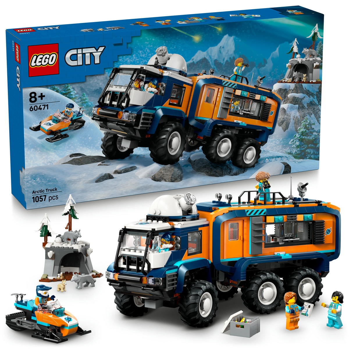 LEGO Set City Camionul laborator stiintific…