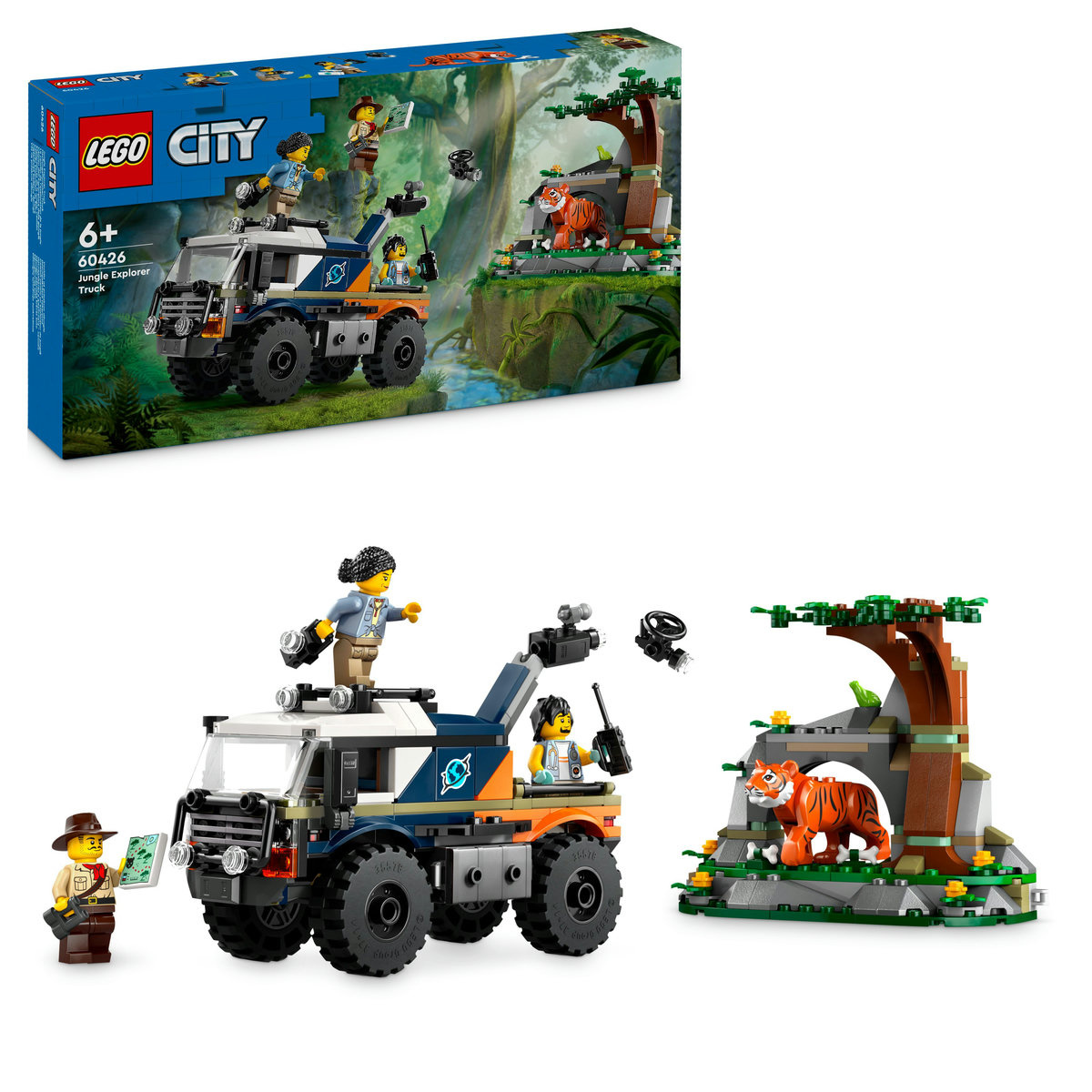 Set LEGO City - Camionul off-road al unui explorator al junglei (60426) - 3 | YEO