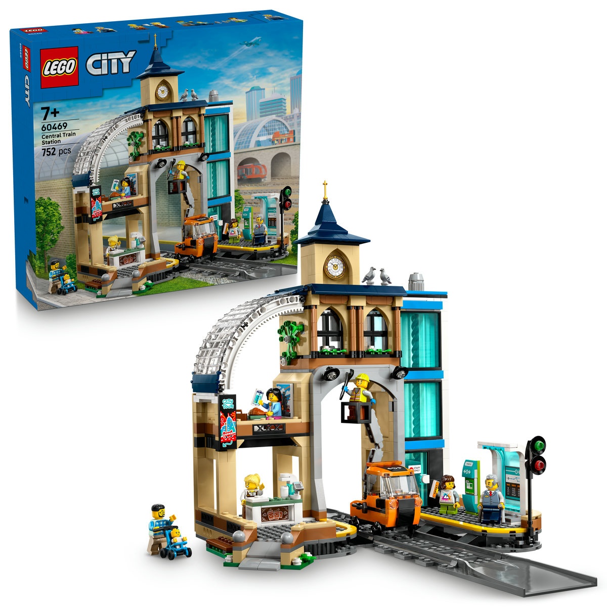 Set LEGO City - Gara centrală (60469)