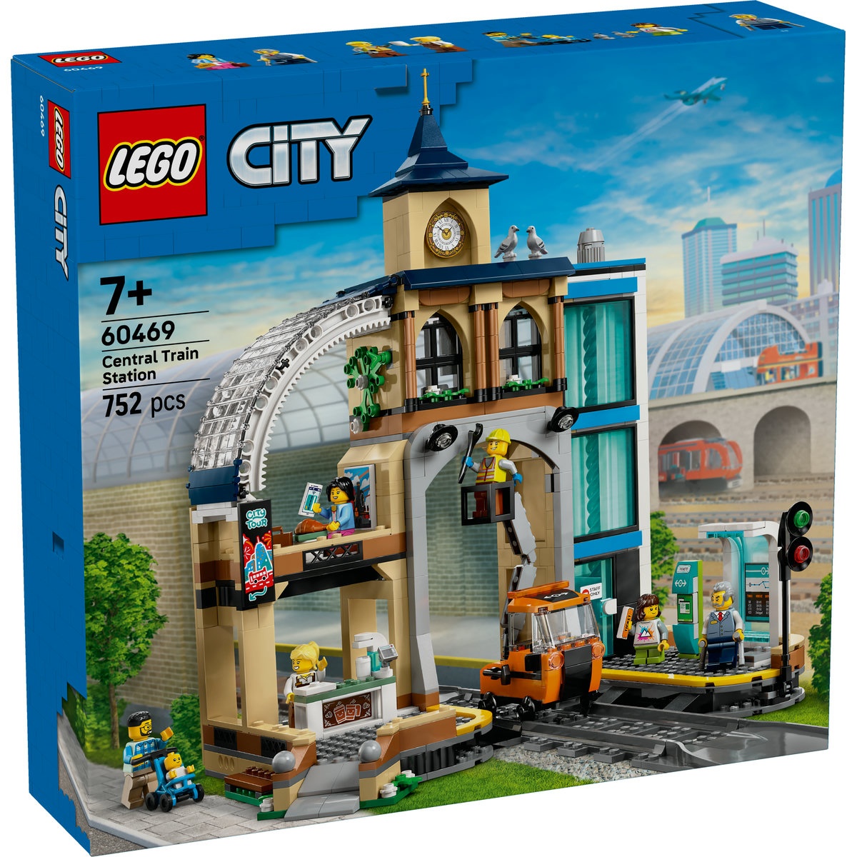 Set LEGO City - Gara centrală (60469) - 1 | YEO