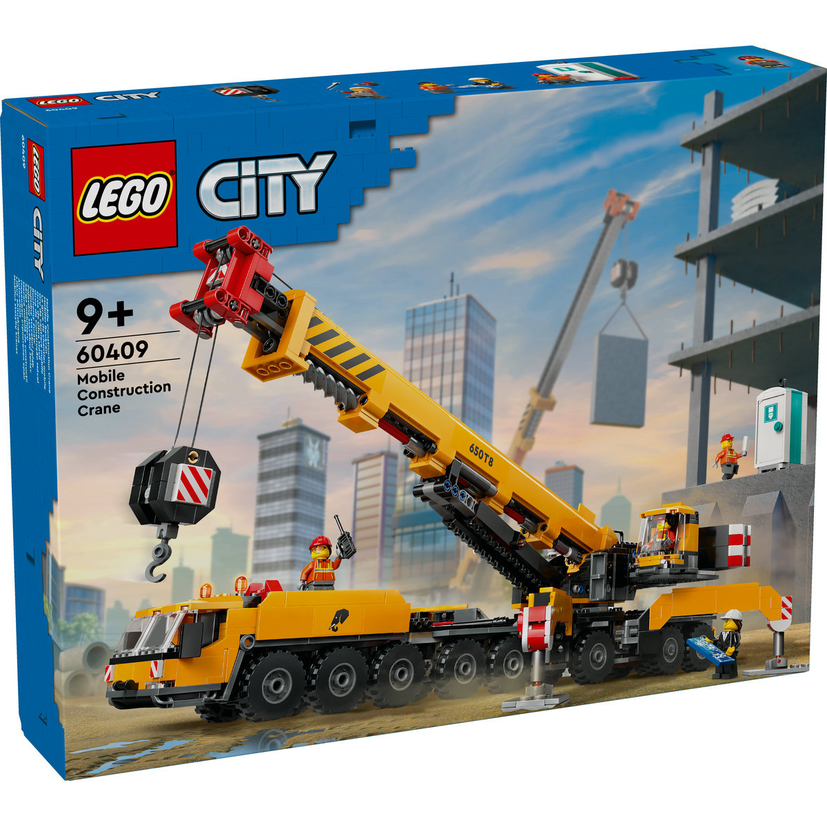 Set LEGO City - Macara mobila galbena de constructii (60409) - 1 | YEO