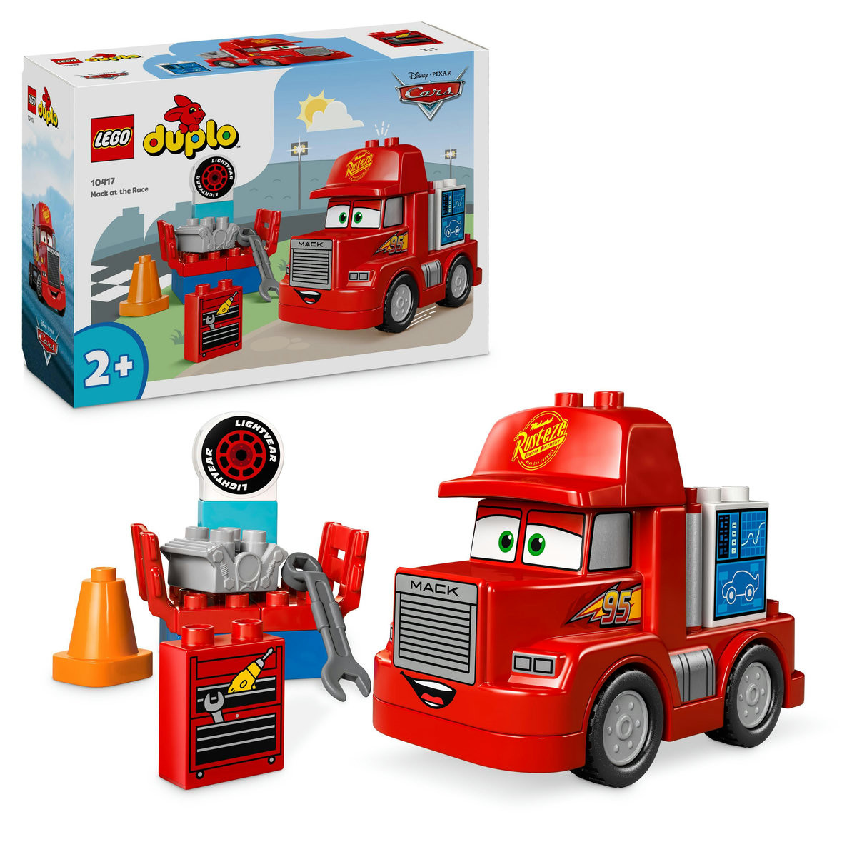 Set LEGO DUPLO - Cursa lui Mack (10417)