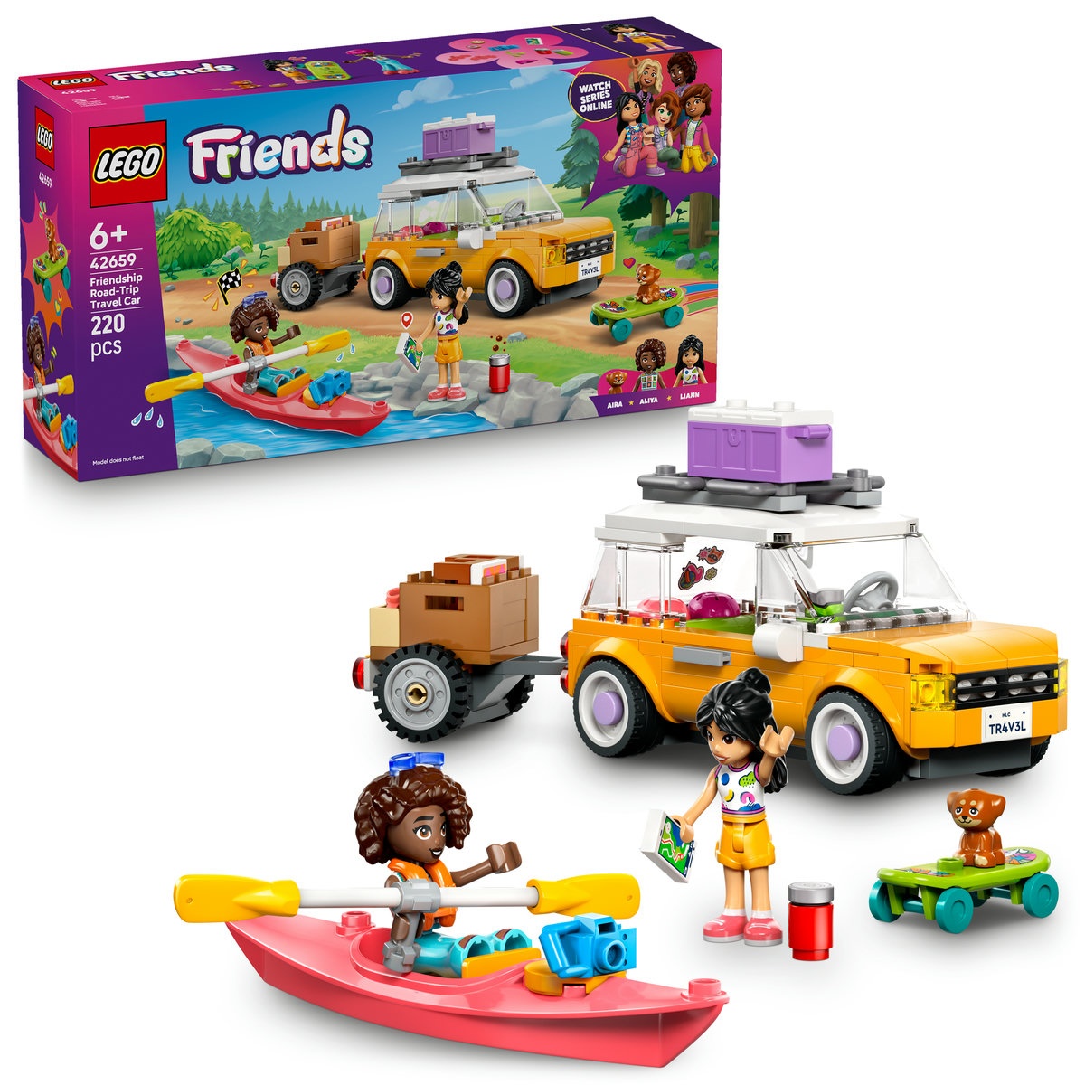 Set LEGO Friends - Maşina de călătorii a prieteniei (42659)