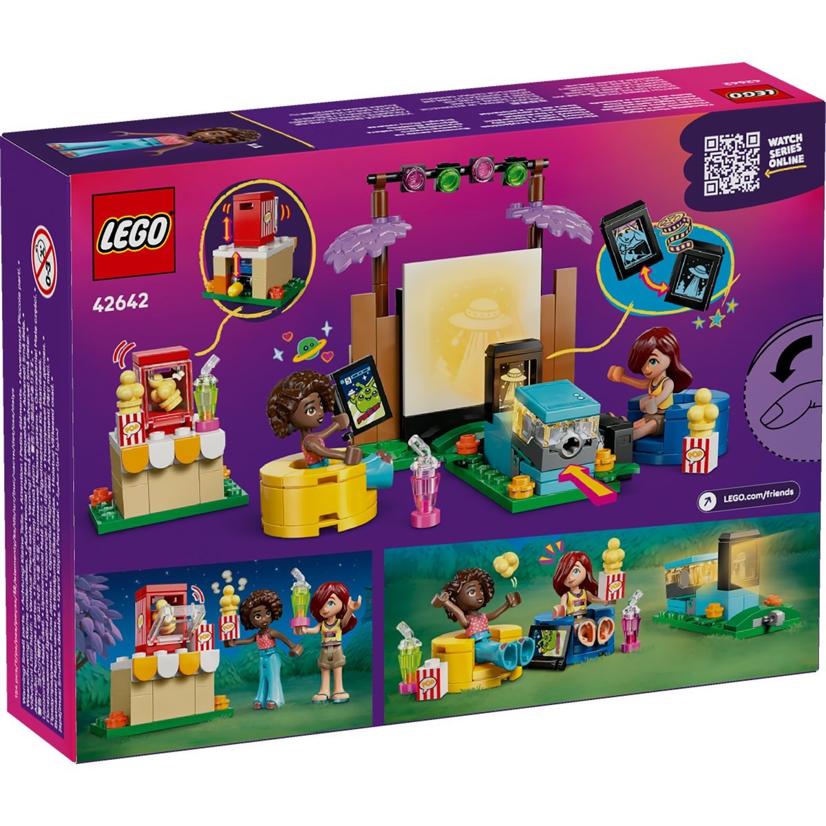 Set LEGO Friends - Seara de film a prieteniei (42642) - 2 | YEO