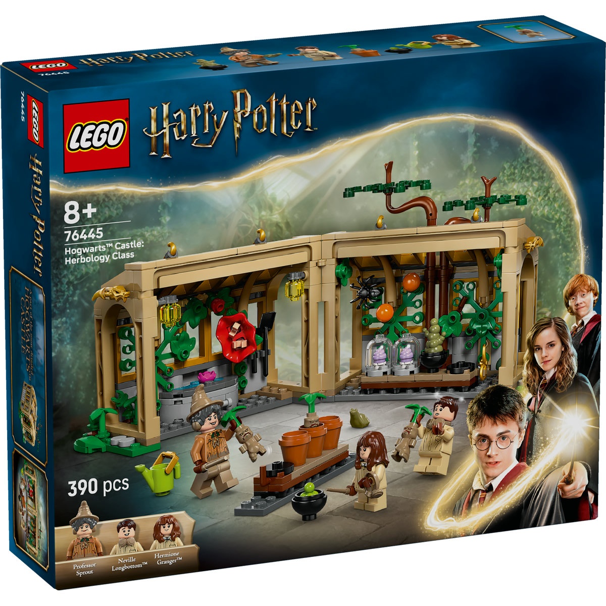 Set LEGO Harry Potter - Castelul Hogwarts: Lecția de ierbologie (76445) - 1 | YEO