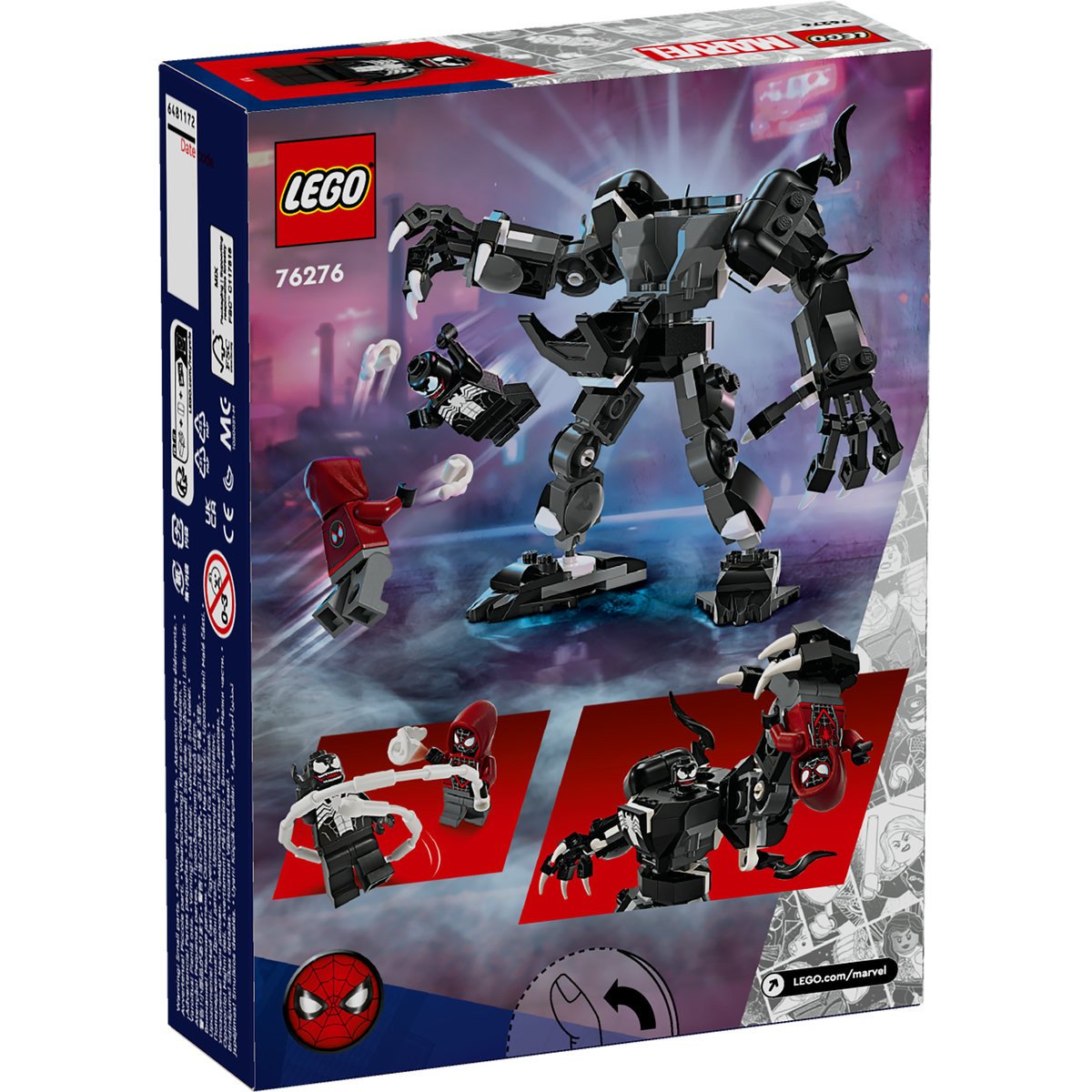 Set LEGO Marvel Super Heroes - Armura de robot a lui Venom vs Miles Morales (76276) - 2 | YEO