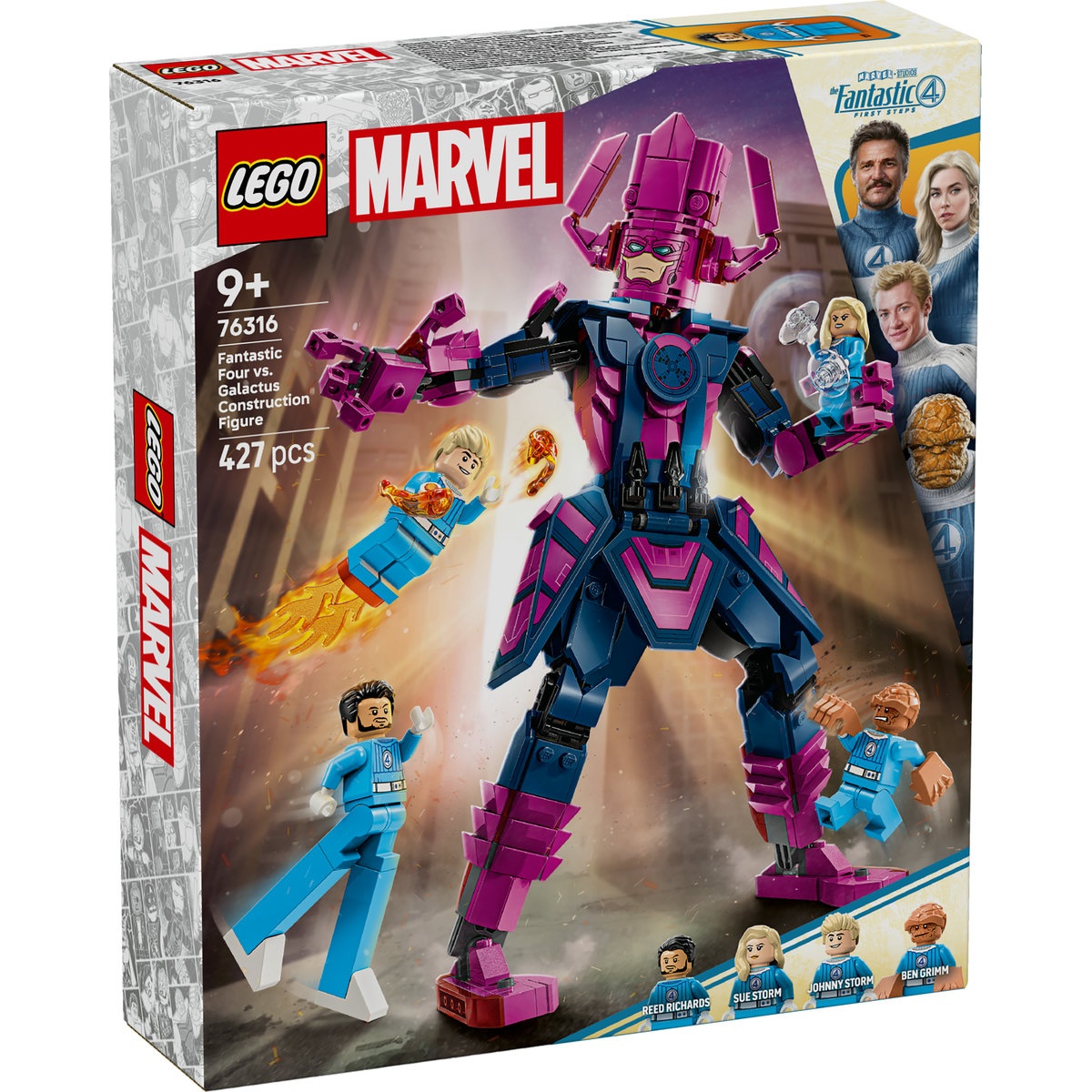 Set Lego Marvel Super Heroes - Marvel Cei patru fantastici vs. Galactus (76316) - 1 | YEO