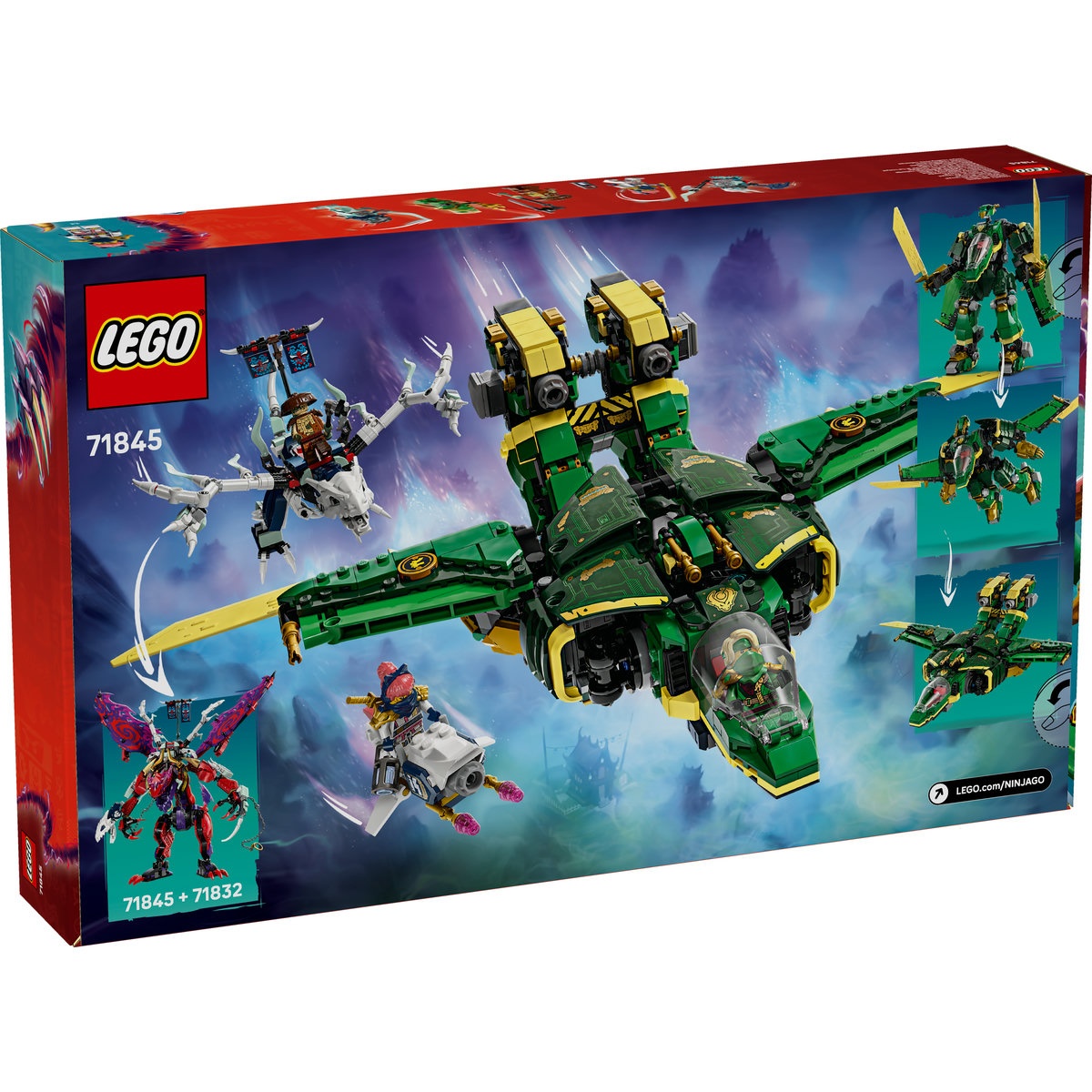 Set LEGO Ninjago - Robotul-avion cu reacție al lui Lloyd (71845) - 2 | YEO