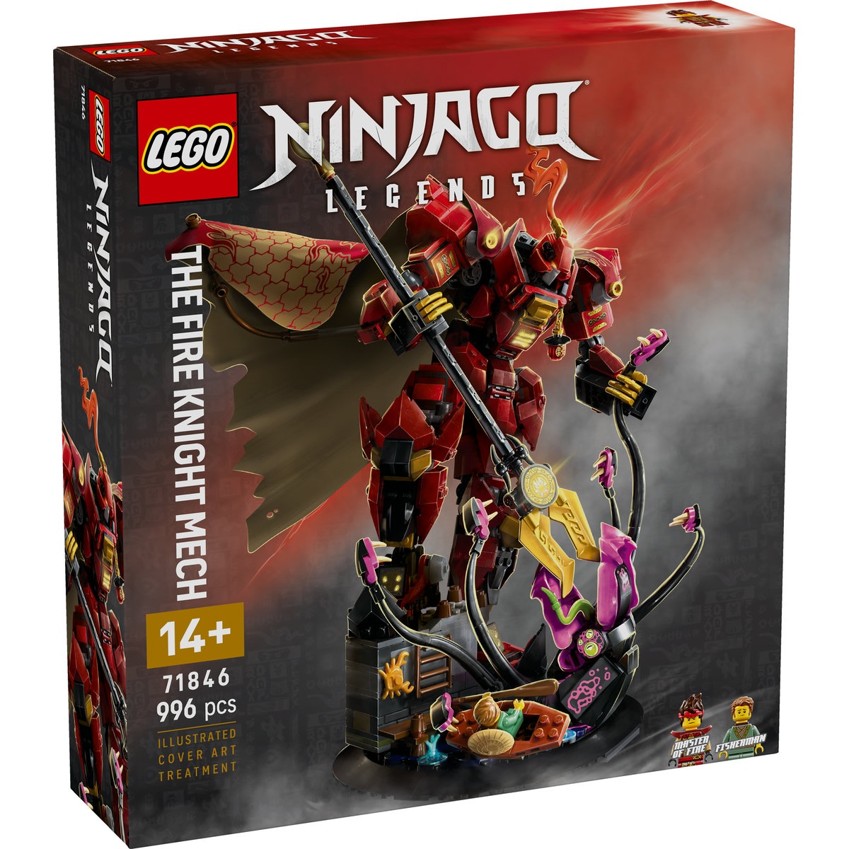 Set LEGO Ninjago - Robotul cavaler al focului (71846) - 1 | YEO