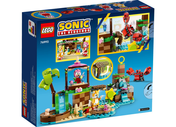 Set LEGO Sonic the Hedgehog - Insula lui Amy pentru salvarea animalelor (76992) - 2 | YEO