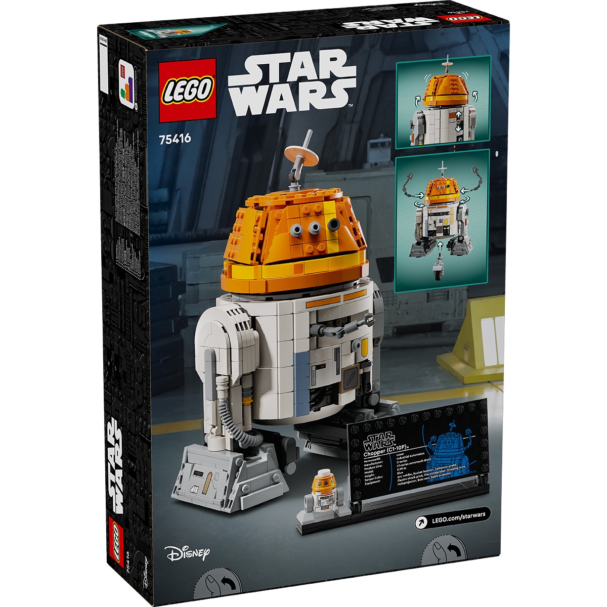 Set LEGO Star Wars - Droid Astromech Chopper (75416) - 2 | YEO