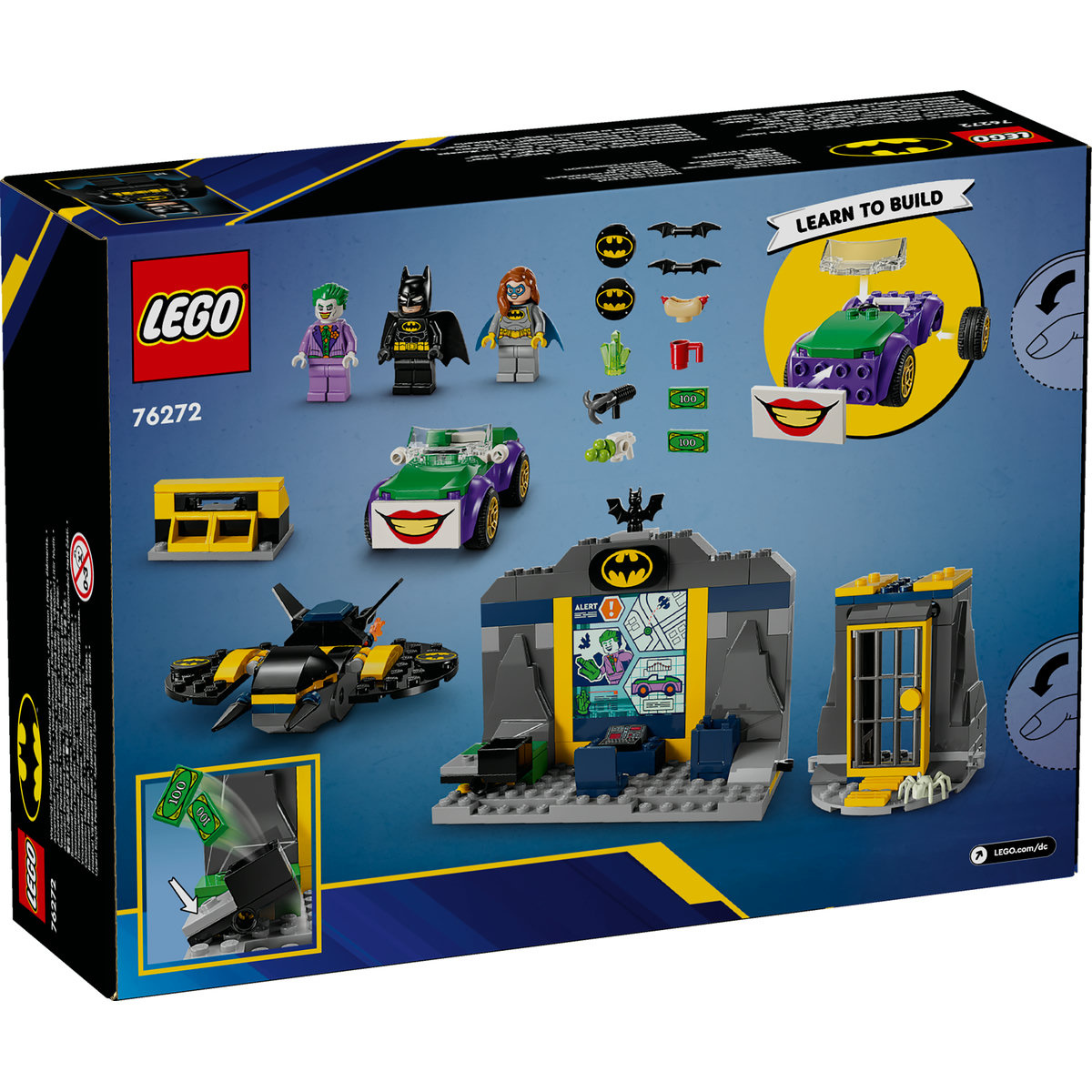 Set LEGO Super Heroes - Batcave™ cu Batman™, Batgirl™ si Joker™ (76272) - 2 | YEO