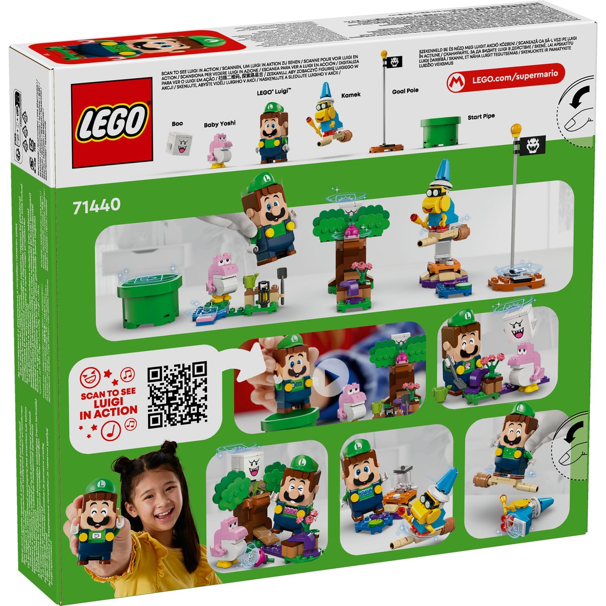 Set LEGO Super Mario - Aventuri cu LEGO Luigi™ interactiv (71440) - 2 | YEO